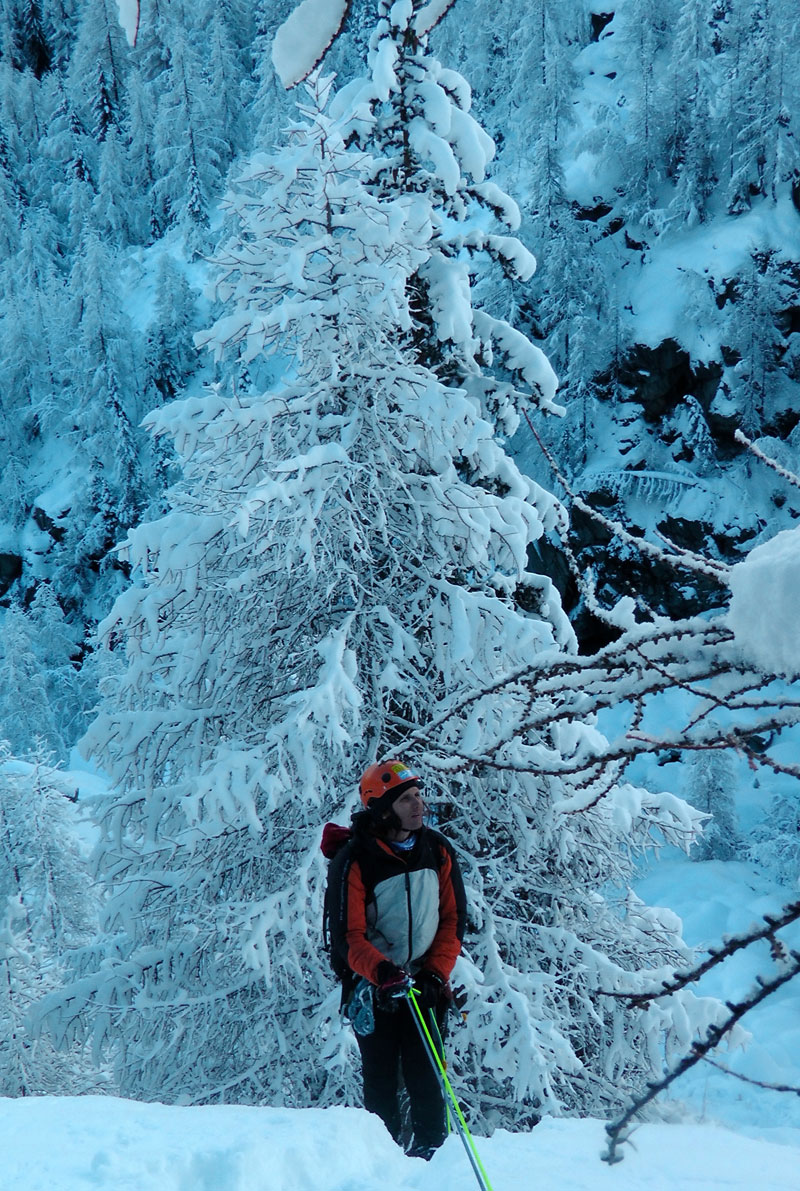 Ice Fall Climbing courses, Chamonix and Cogne