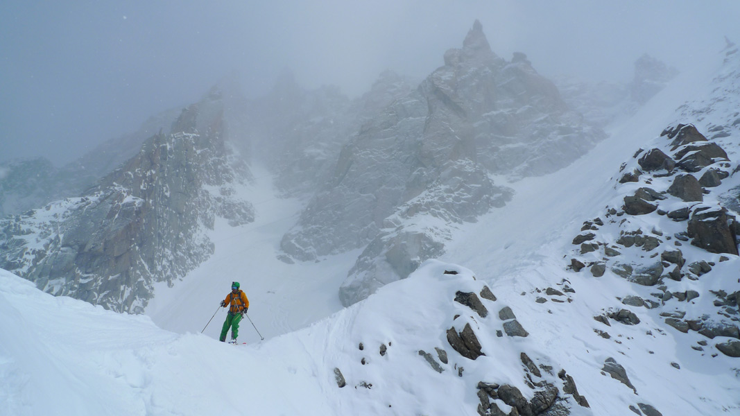 Chamonix off piste skiing course