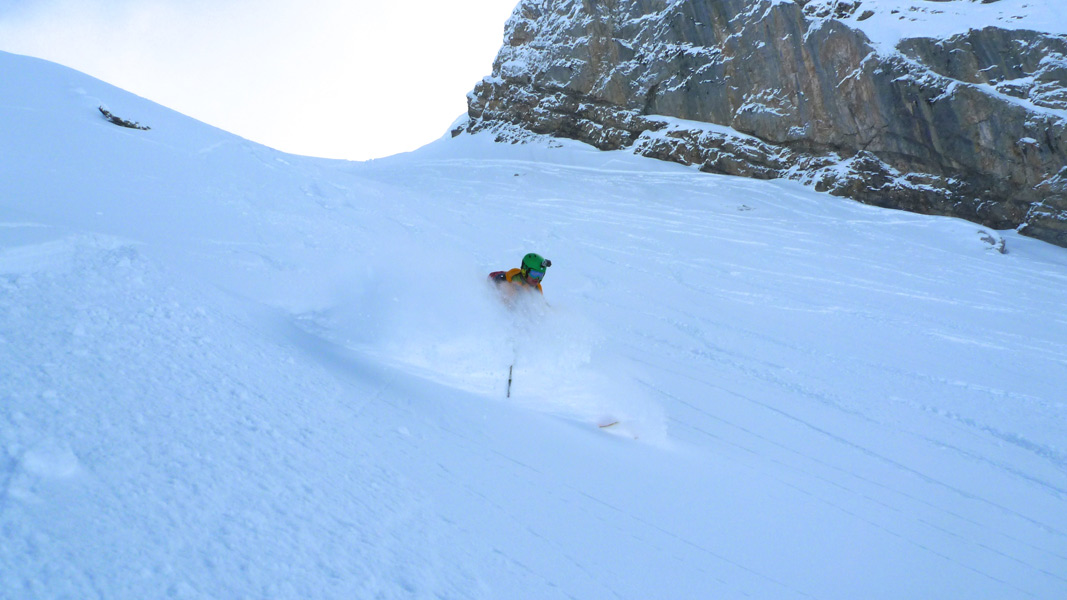 La Clusaz off piste skiing course