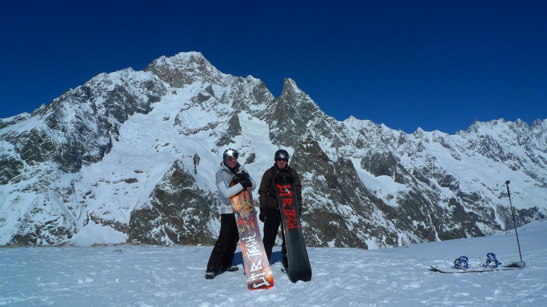 Chamonix stage snowboard et splitboard freeride