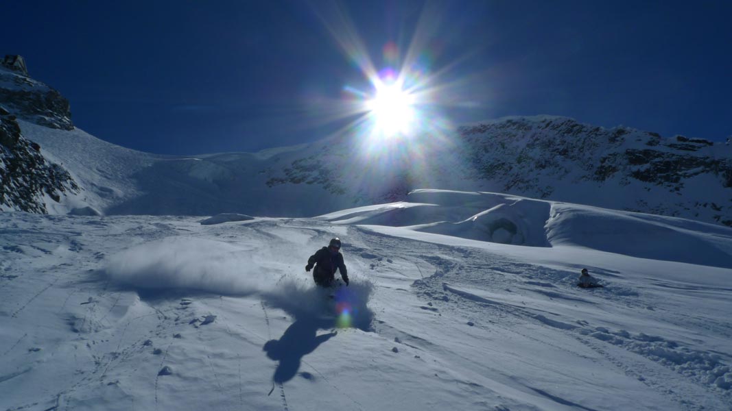 Chamonix stage snowboard et splitboard freeride