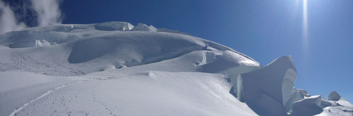 stage mont blanc avec les guides de montagne de chamonix