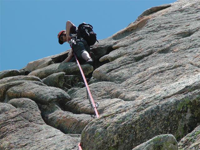 stage escalade en Corse