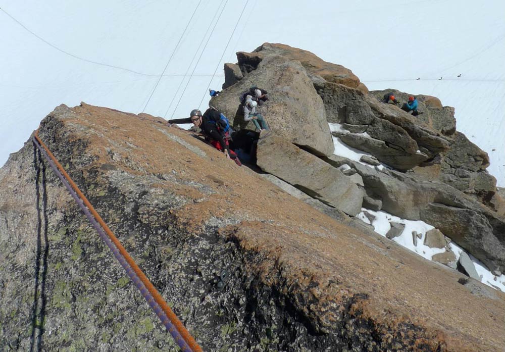 stage escalade en granite